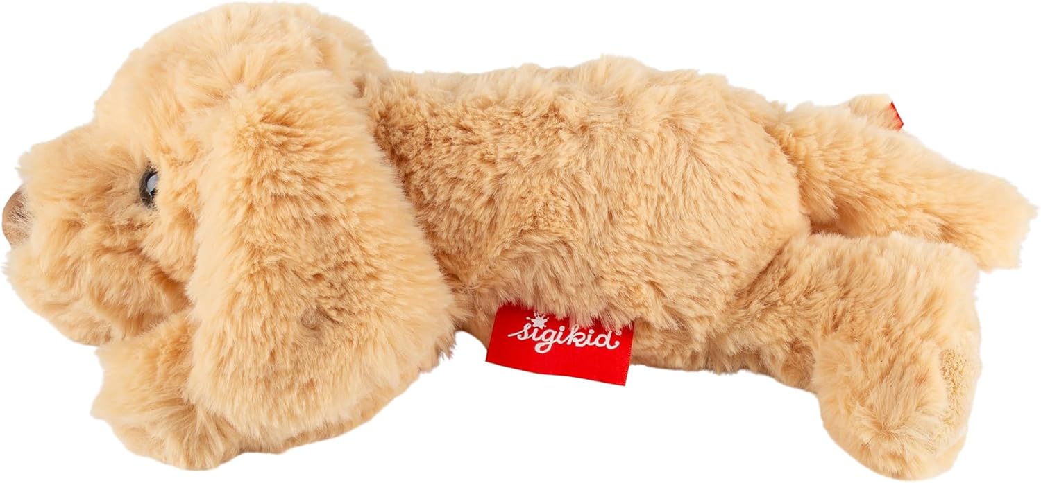 SIGIKID Plüschtier Kuscheltier Hund Flauscherie, Stofftier zum Spielen, Sammeln, Einschlafen für Babys und Kinder, besonders weich und flauschig
