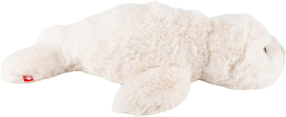 SIGIKID Plüschtier Kuscheltier Robbe Flauscherie, Stofftier zum Spielen, Sammeln, Einschlafen für Babys und Kinder, besonders weich und flauschig