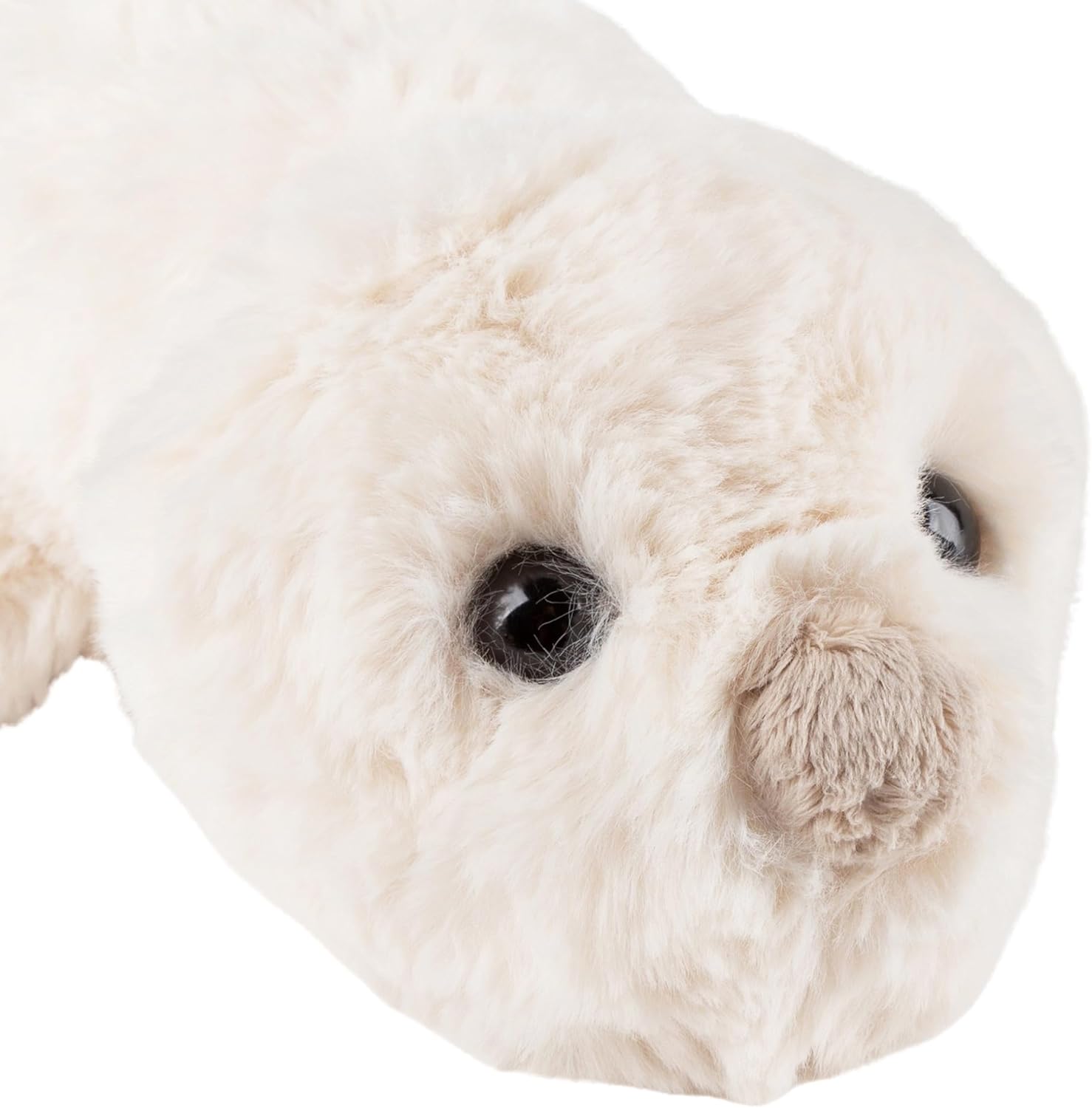 SIGIKID Plüschtier Kuscheltier Robbe Flauscherie, Stofftier zum Spielen, Sammeln, Einschlafen für Babys und Kinder, besonders weich und flauschig