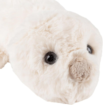 SIGIKID Plüschtier Kuscheltier Robbe Flauscherie, Stofftier zum Spielen, Sammeln, Einschlafen für Babys und Kinder, besonders weich und flauschig
