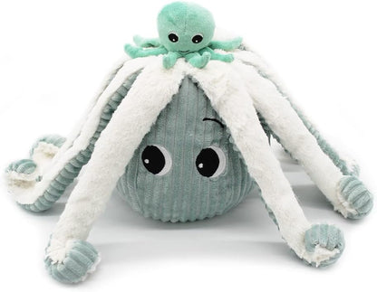 Filou de Octopus met Baby - Mint