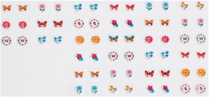Plakoorbellen - Floral Flutter