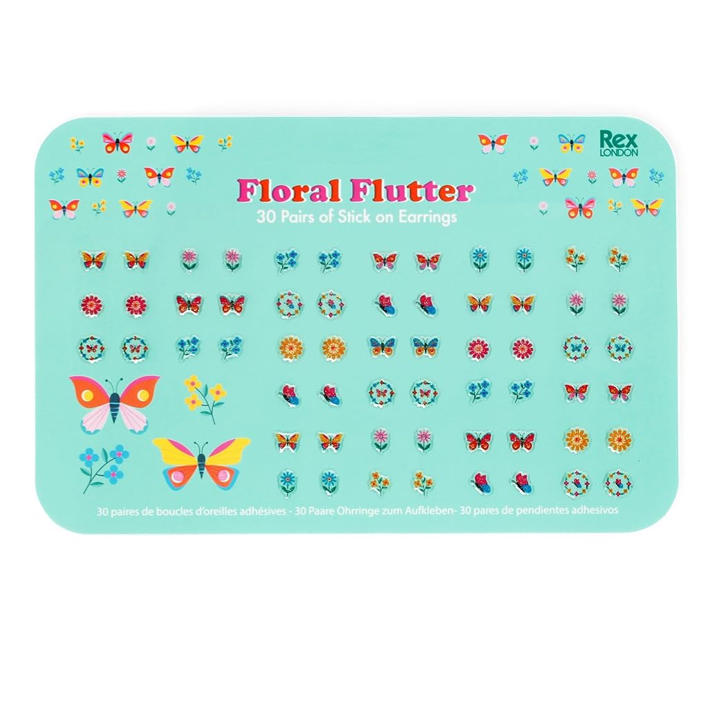 Plakoorbellen - Floral Flutter