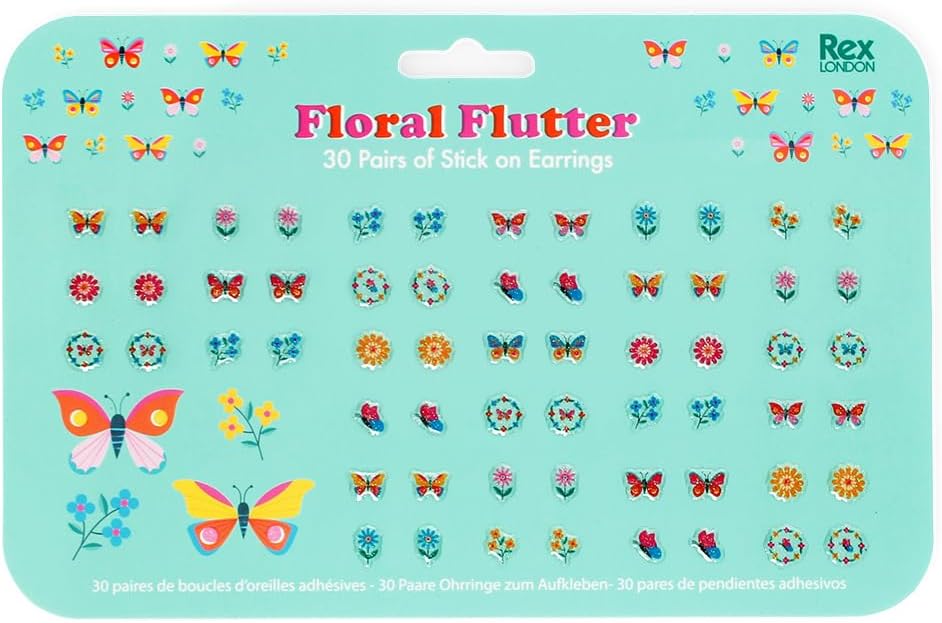 Plakoorbellen - Floral Flutter