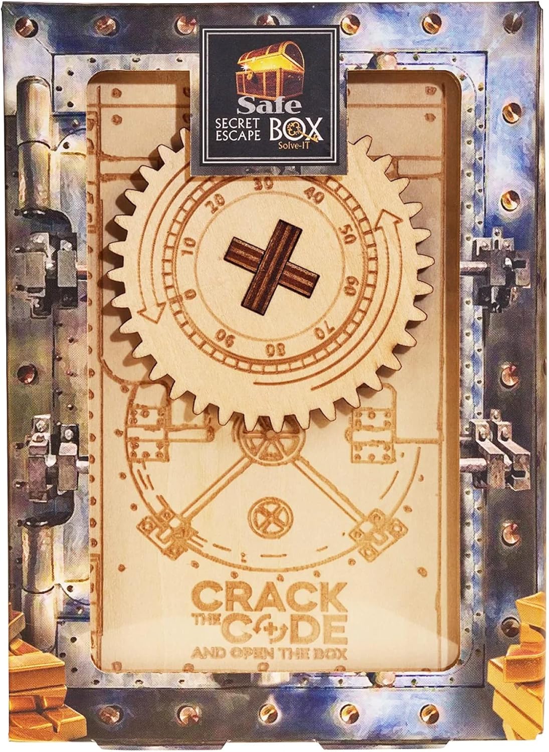 Eureka 3D Safe Secret Escape Puzzel Box