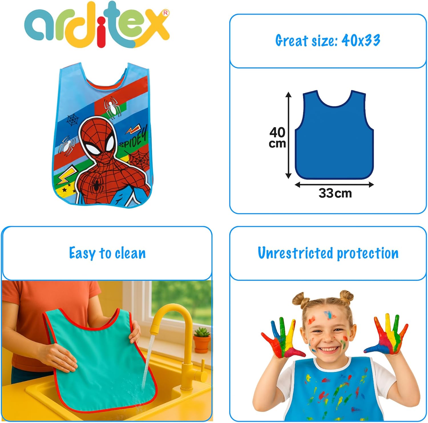 Spiderman - Pvc Apron S/s