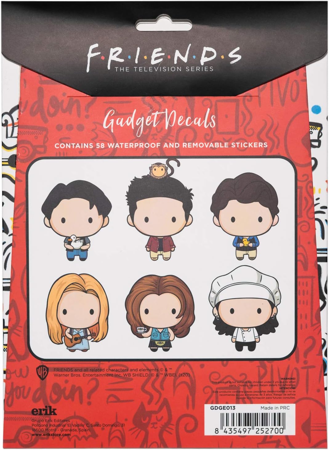Friends Gadget Decals