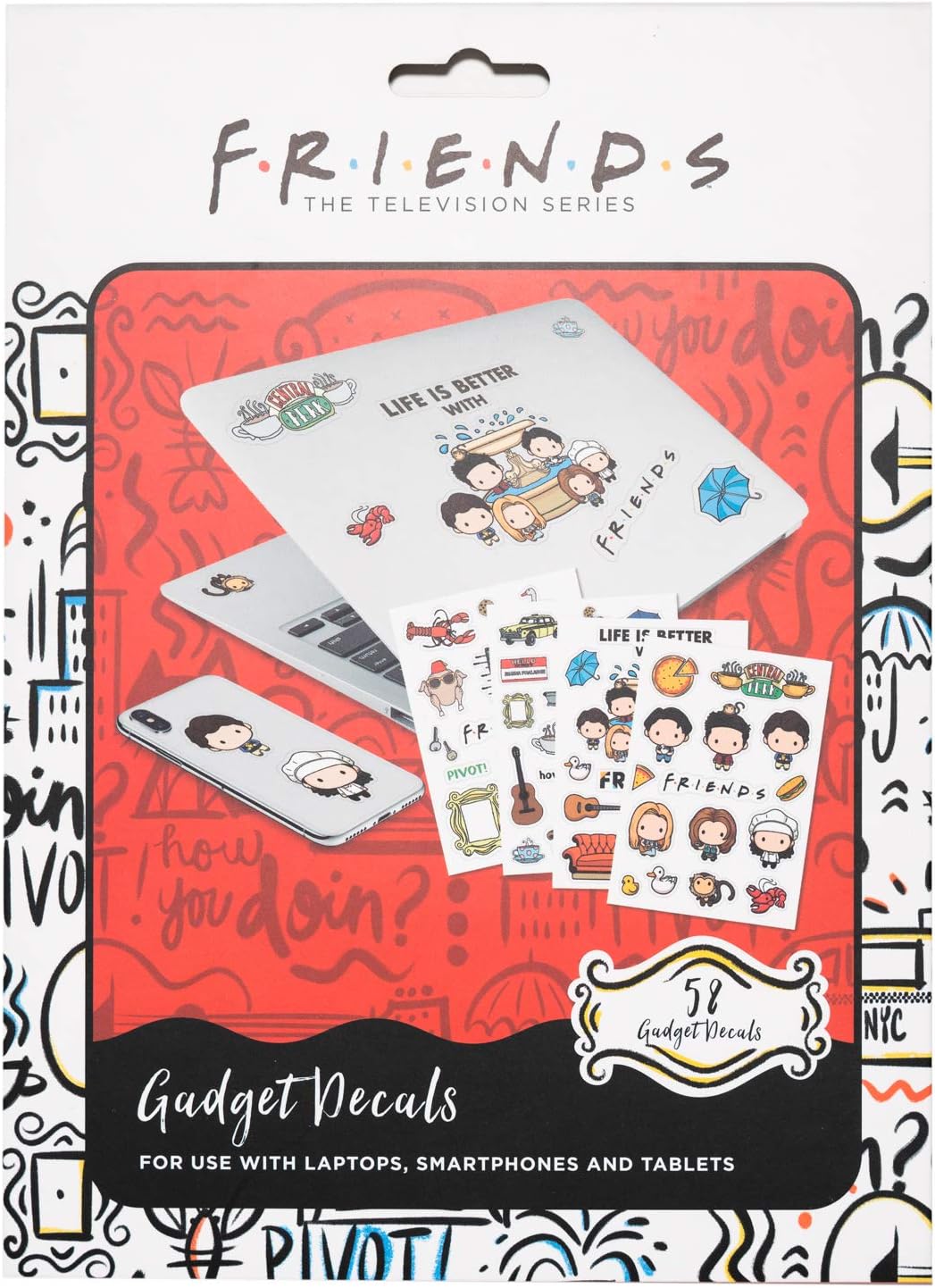 Friends Gadget Decals