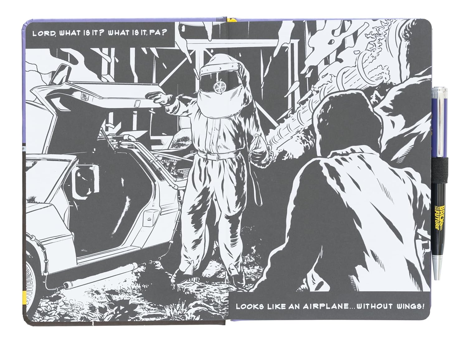 Back To The Future Premium A5 Notebook With Pen