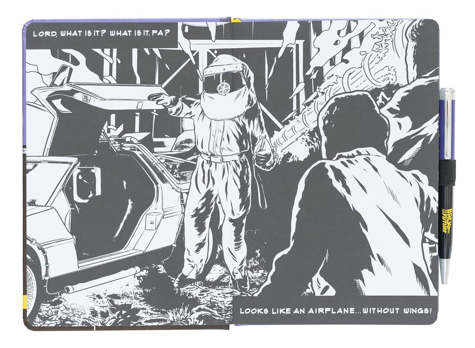 Back To The Future Premium A5 Notebook With Pen