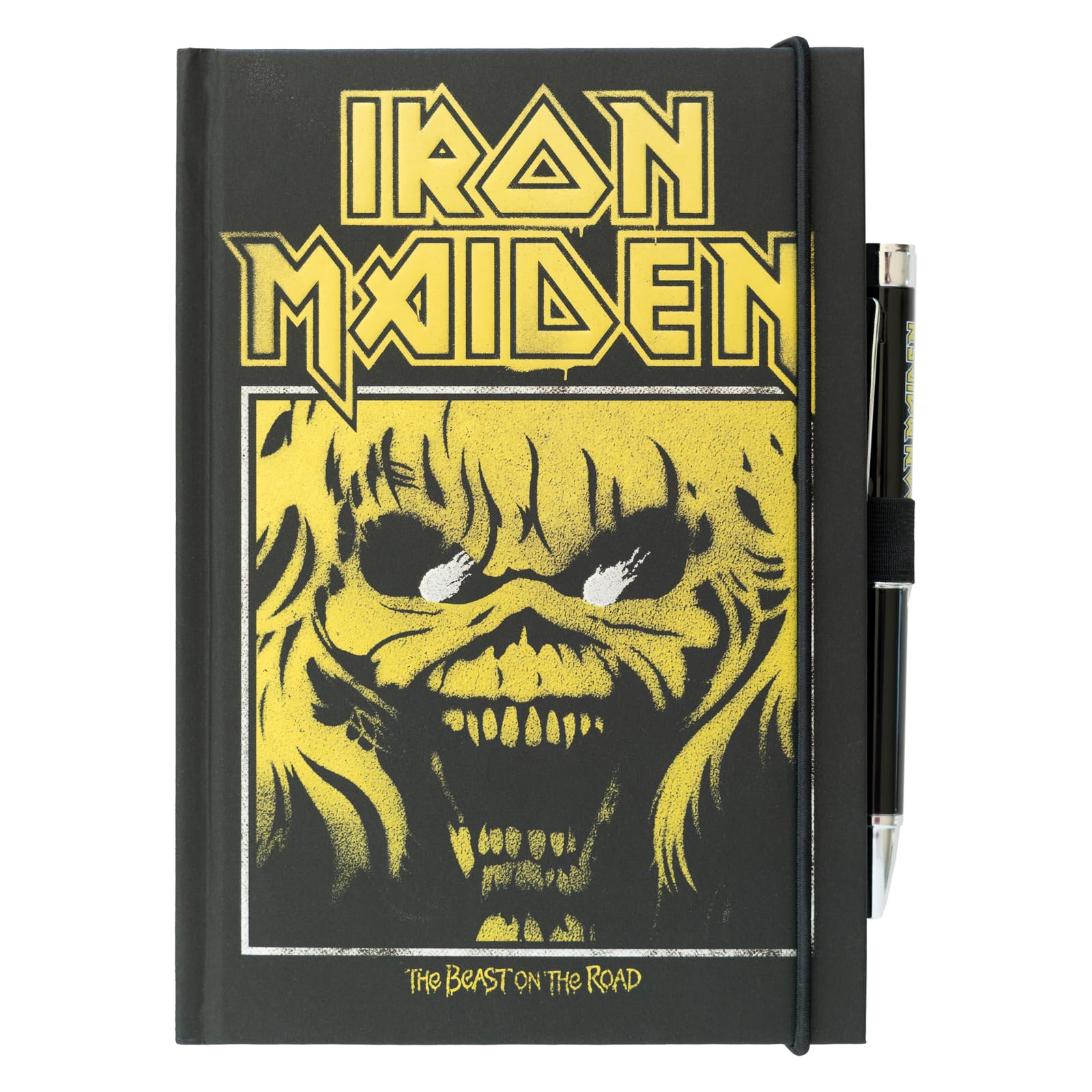 Iron Maiden: Grupo Erik - Iron Maiden (Quaderno Premium A5 Con Penna Proiettore)