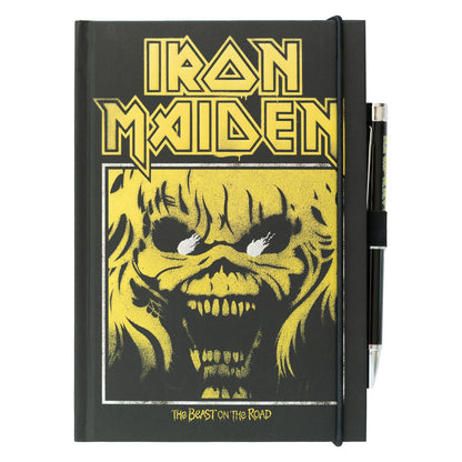 Iron Maiden: Grupo Erik - Iron Maiden (Quaderno Premium A5 Con Penna Proiettore)