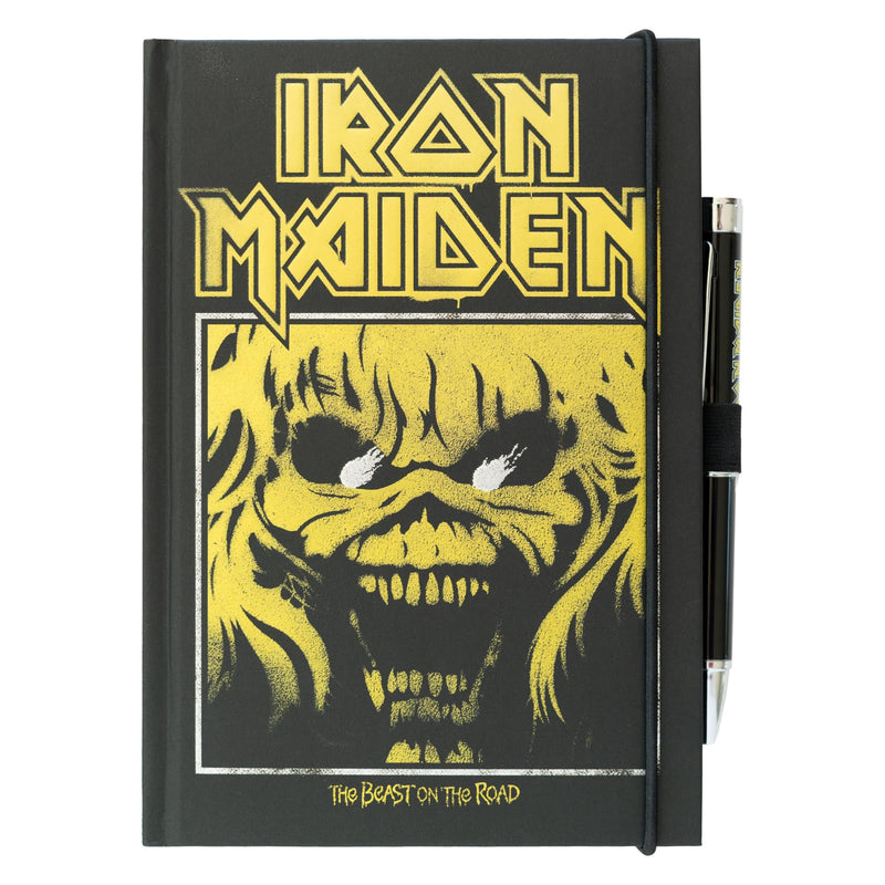 Iron Maiden: Grupo Erik - Iron Maiden (Quaderno Premium A5 Con Penna Proiettore)