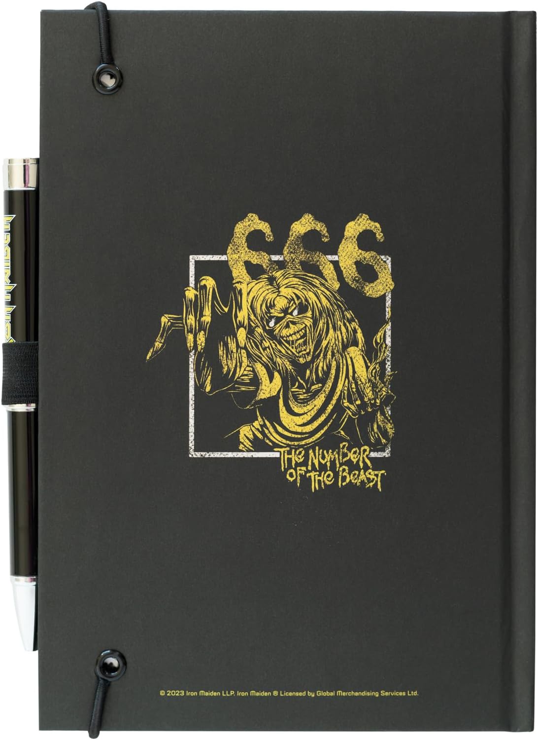 Iron Maiden: Grupo Erik - Iron Maiden (Quaderno Premium A5 Con Penna Proiettore)
