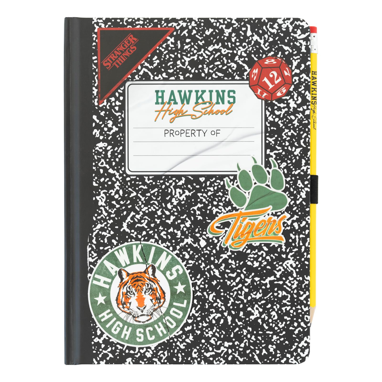 Stranger Things Composition Book Premium A5 Notebo