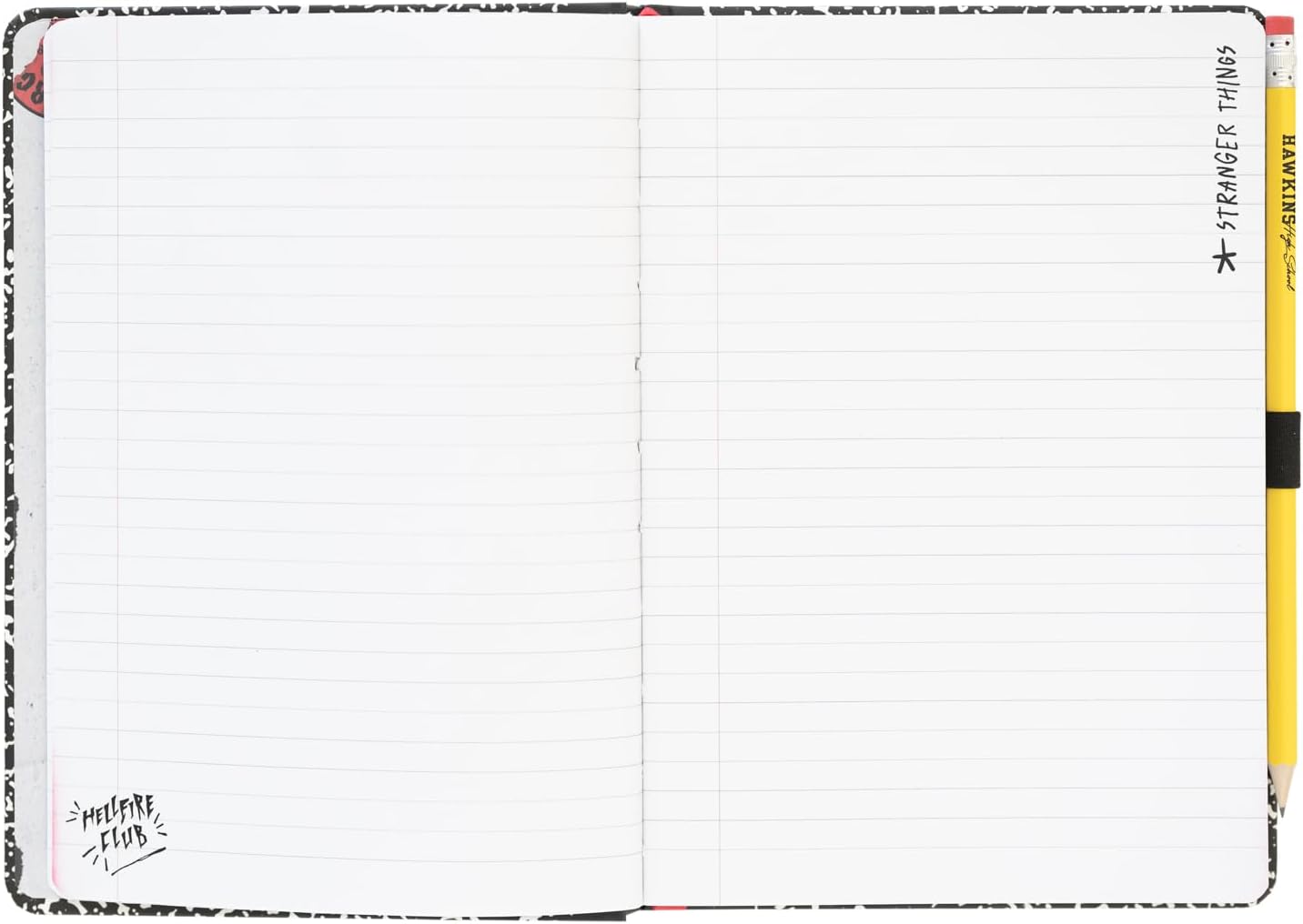 Stranger Things Composition Book Premium A5 Notebo