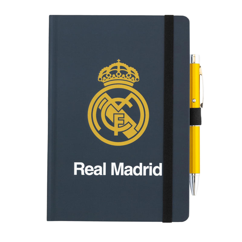 Real Madrid Premium A5 Notebook With Projector Pen