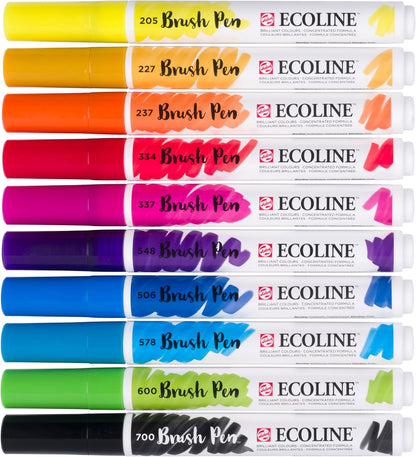 Talens - Talens Ecoline Brush Pen 10st.