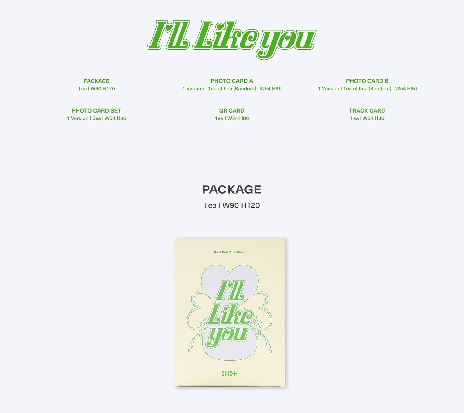 ILLIT 2nd Mini （韓国盤）※デジタルアルバムでありCDは同梱されてません（アプリ必要）