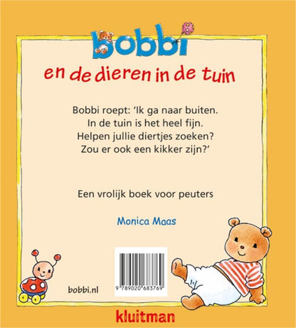 Uitgeverij Kluitman - Bobbi En De Dieren In De Tuin