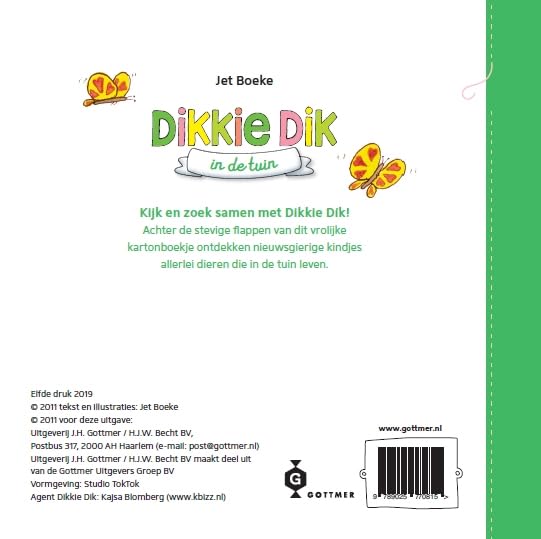 Gottmer Uitgevers Groep - Dikkie Dik in de tuin