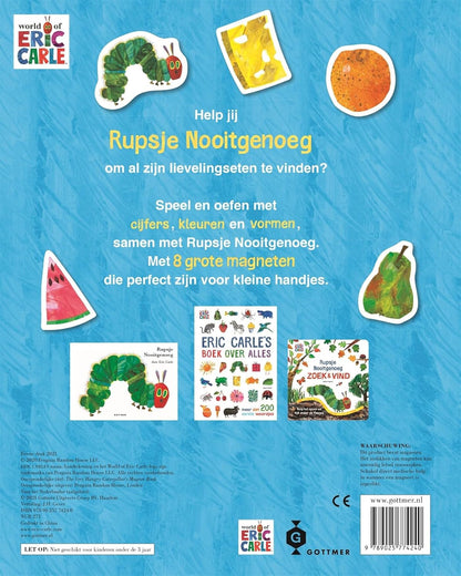 Gottmer Uitgevers Groep - Rupsje Nooitgenoeg Magneetboek
