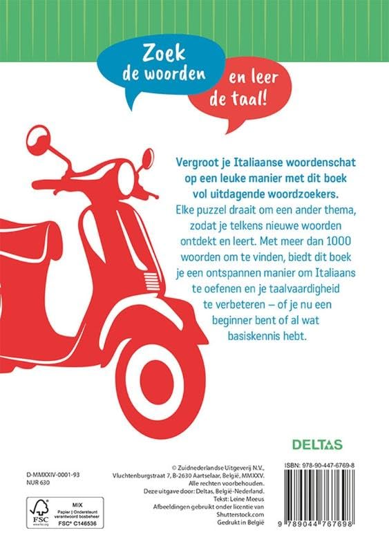 Deltas - Woordzoekers Italiaans