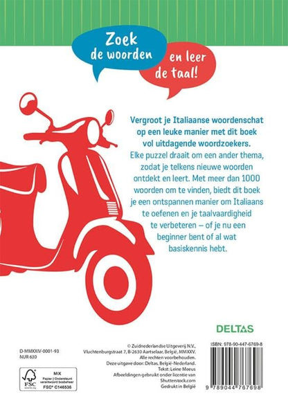 Deltas - Woordzoekers Italiaans