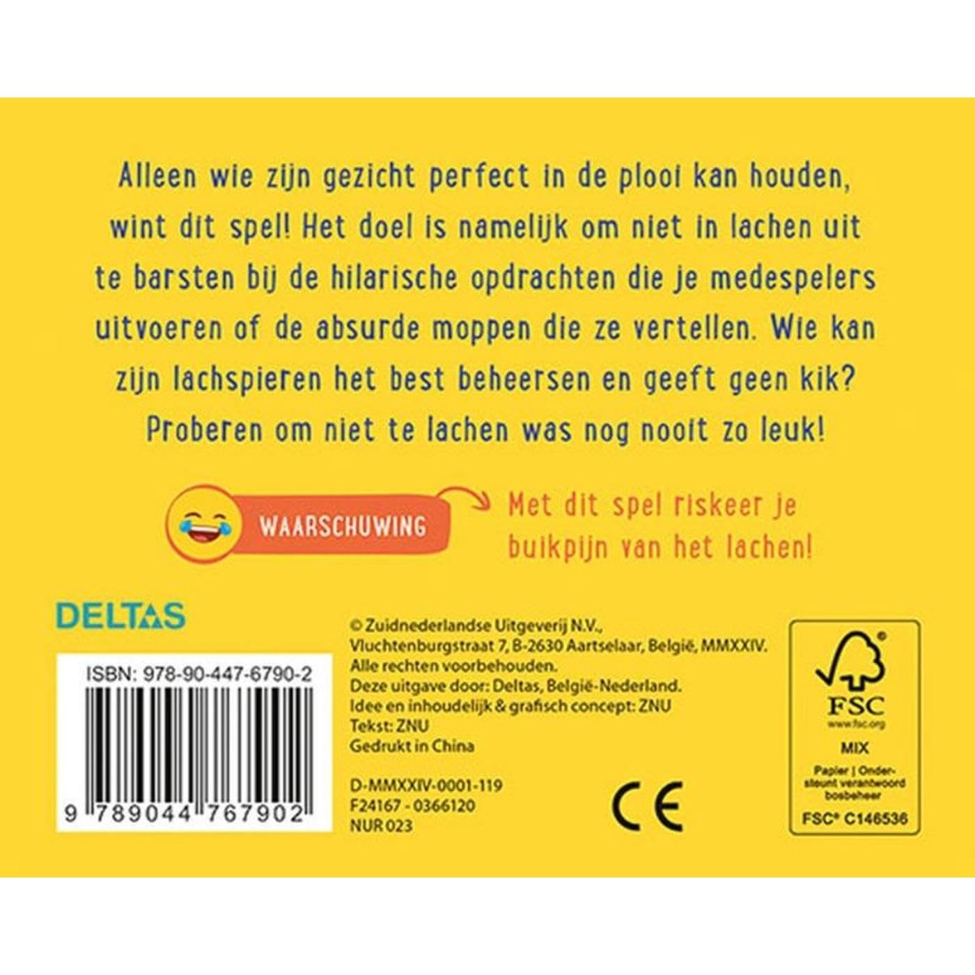Laat me niet lachen: Wie als eerste lacht, verliest het spel
