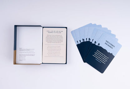 Men's Devotional for Dads Deck: Uplifting Bible Verses, Devotions and Prayers, 52 Double-sided Cards