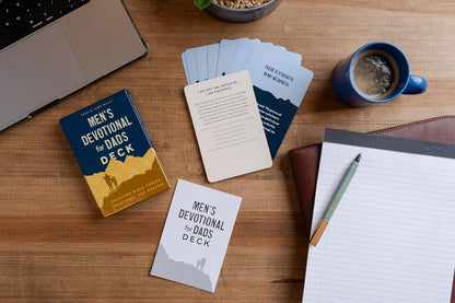 Men's Devotional for Dads Deck: Uplifting Bible Verses, Devotions and Prayers, 52 Double-sided Cards