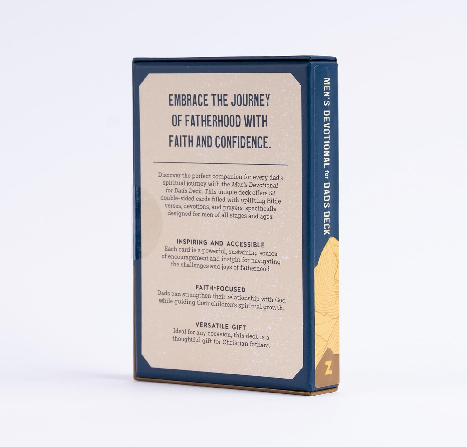 Men's Devotional for Dads Deck: Uplifting Bible Verses, Devotions and Prayers, 52 Double-sided Cards