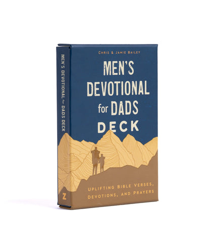 Men's Devotional for Dads Deck: Uplifting Bible Verses, Devotions and Prayers, 52 Double-sided Cards