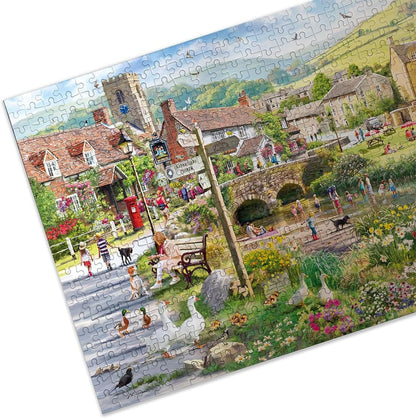 Gibsons Puddle Ducks 500 piece jigsaw puzzle for adults B Corp