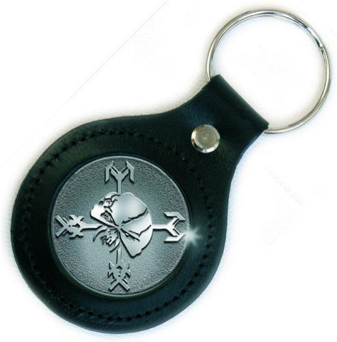 Rock Off - Iron Maiden Leather Keychain FF Icon