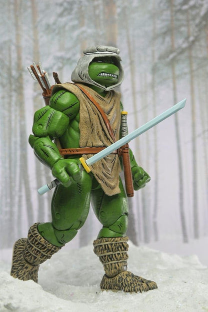 Leonardo Hunter Scale Action Figure 18cm Teenage Mutant Ninja Turtles Mirage Comics