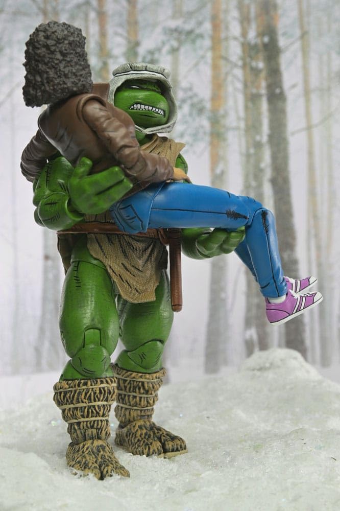 Leonardo Hunter Scale Action Figure 18cm Teenage Mutant Ninja Turtles Mirage Comics