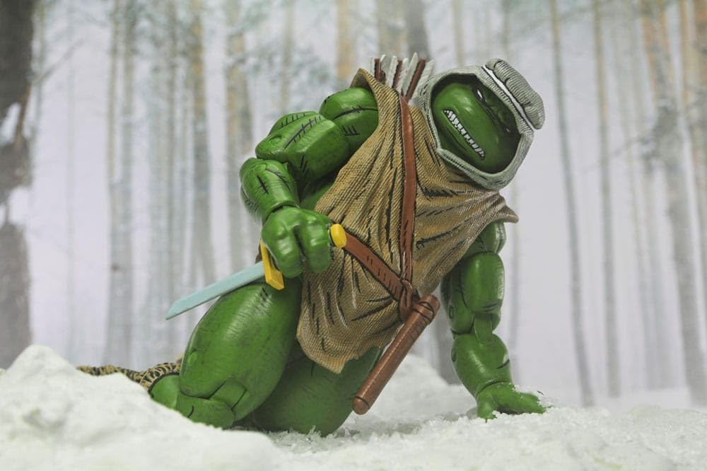 Leonardo Hunter Scale Action Figure 18cm Teenage Mutant Ninja Turtles Mirage Comics