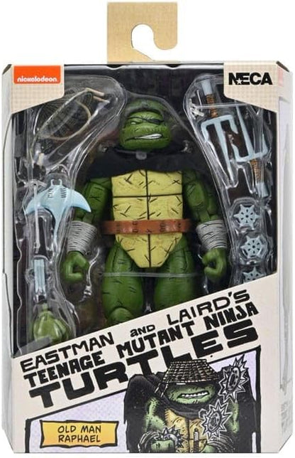 Raphael Old Man Scale Action Figura 18 cm Teenage Mutant Ninja Turtles Mirage Comics