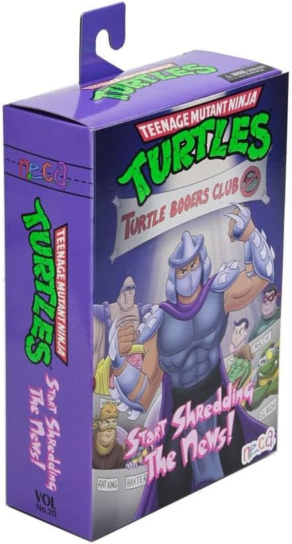 Shredder Classic Colors Ultimate Scale Action Figure 18cm Teenage Mutant Ninja Turtles Cartoon