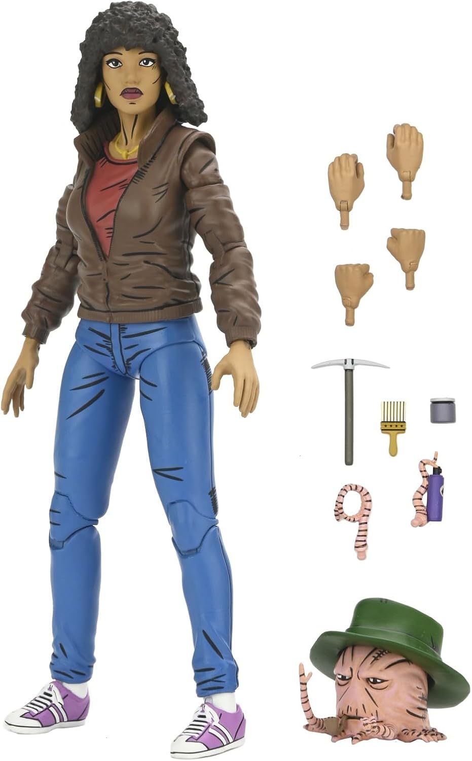 April O'Neil Version 2 Scale Action Figure 18cm Teenage Mutant Ninja Turtles Mirage Comics