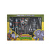 Creepy Eddie & shibano sama 2 Pack Scale Action Figure 18 cm Teenage Mutant Ninja Turtles Saturday Morning Adventures