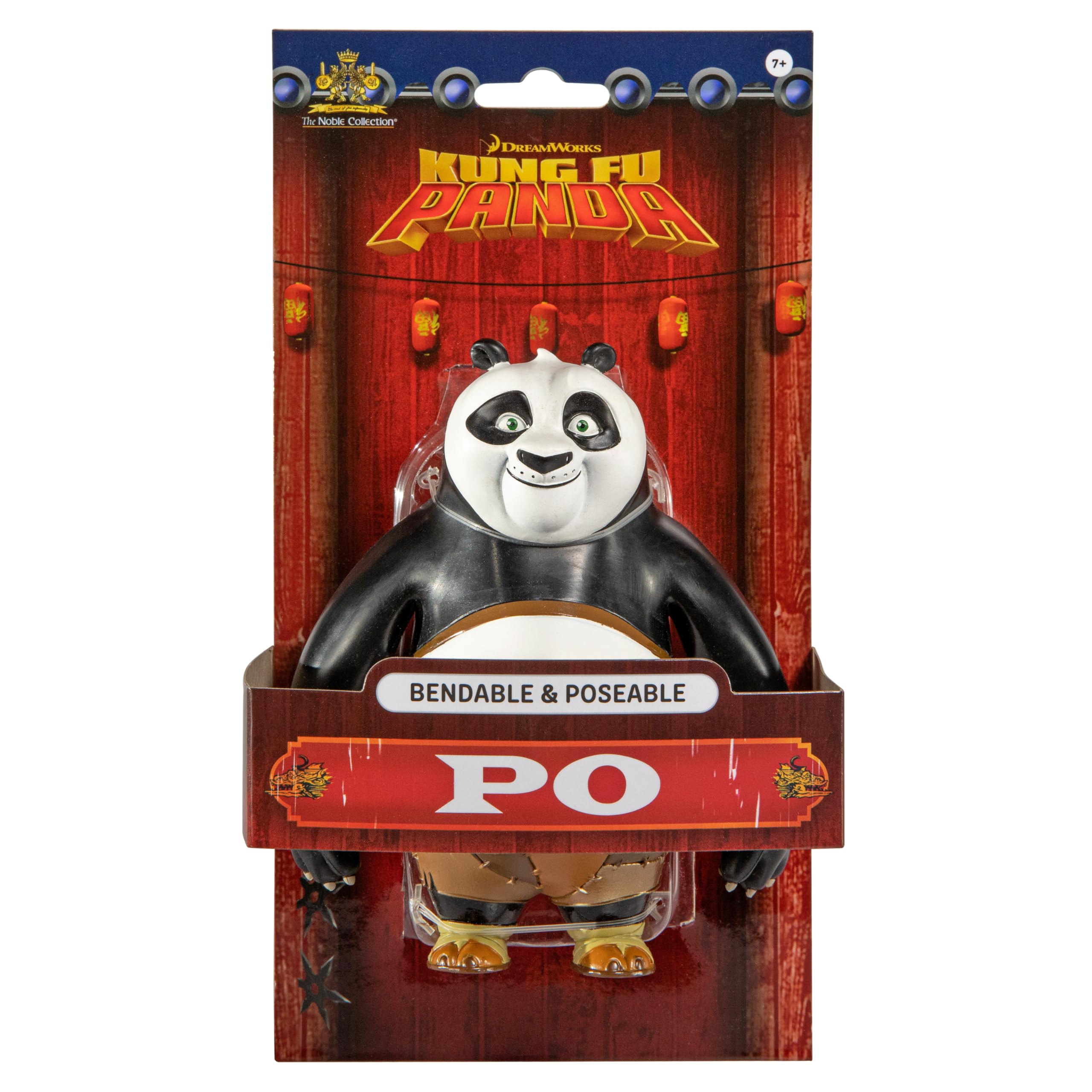 The Noble Collection Kung Fu Panda Bendable