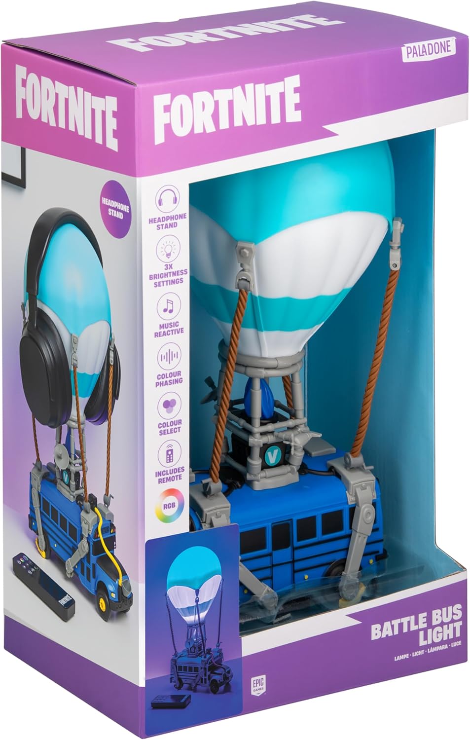 Fortnite Diorama-Leuchte Battle Bus