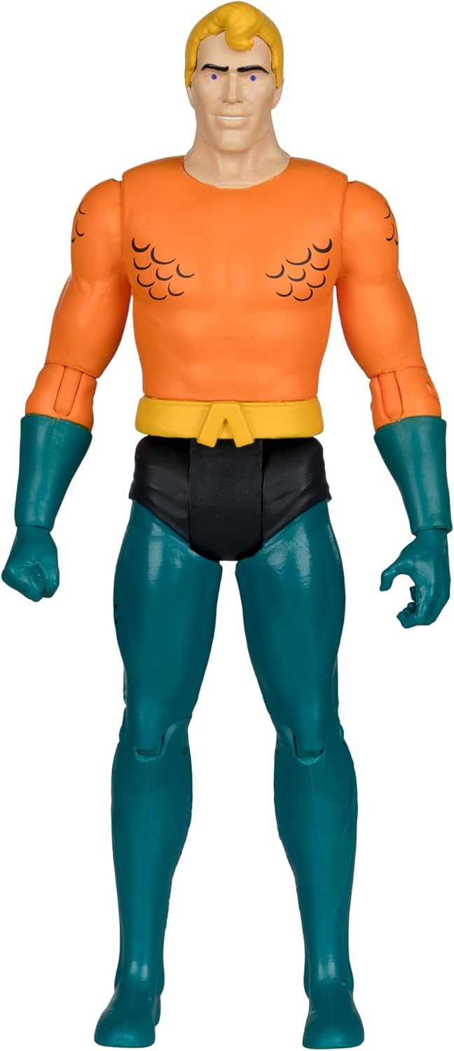 McFarlane DC Retro Aquaman (Super Friends) 6in Action Figure Toys