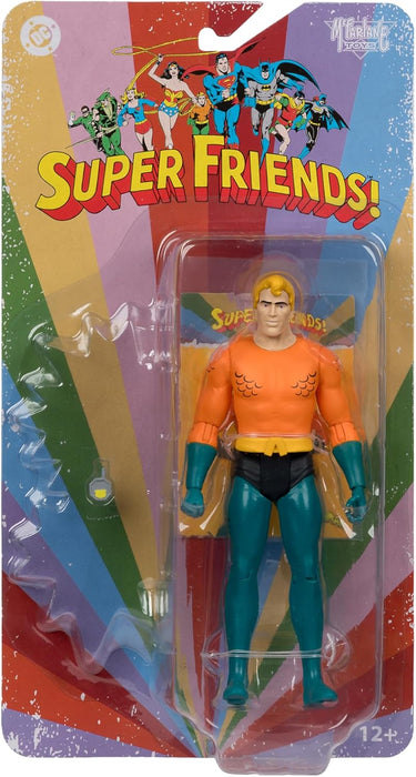 McFarlane DC Retro Aquaman (Super Friends) 6in Action Figure Toys