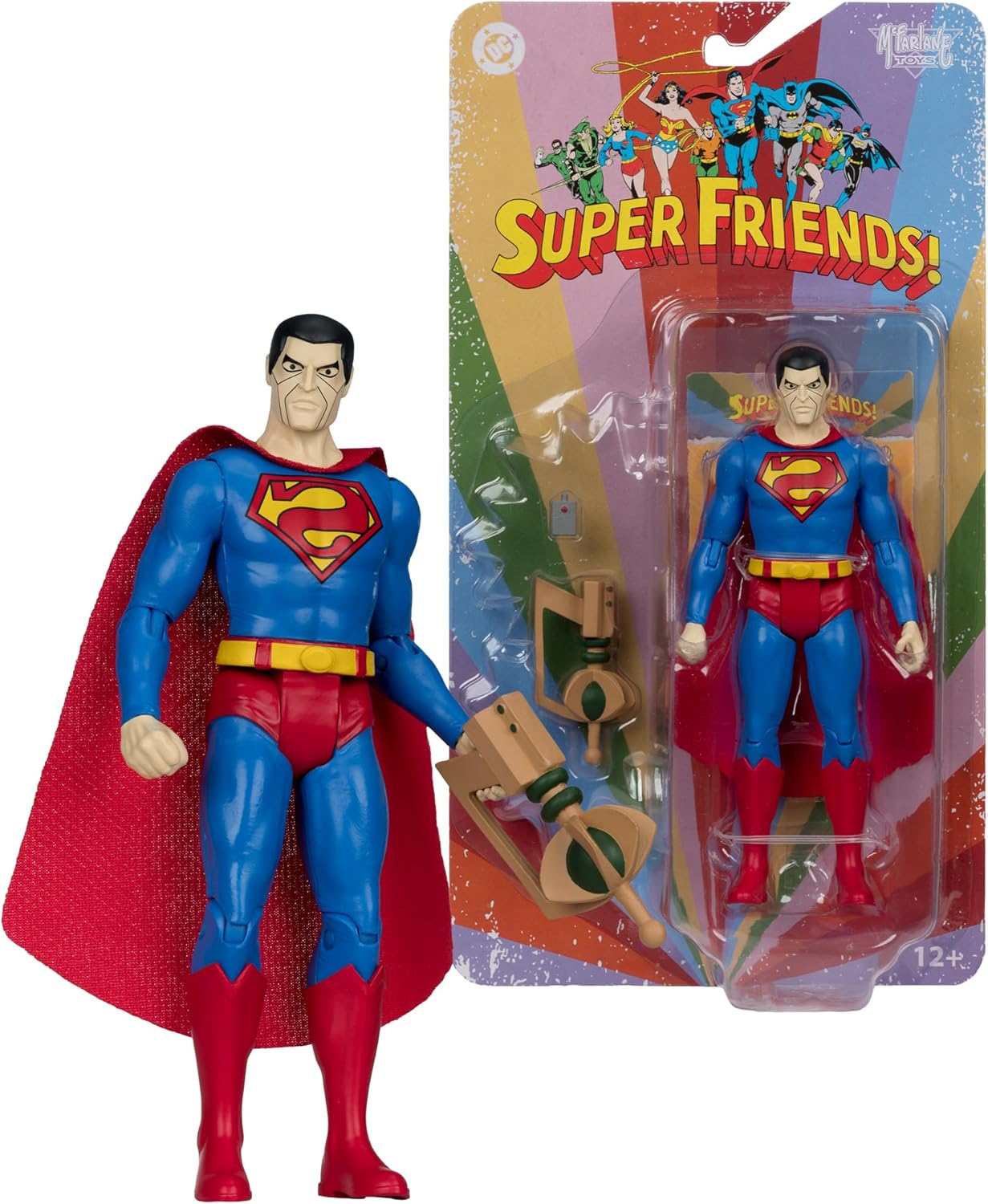 McFarlane DC Retro Bizarro (Super Friends) 6in Action Figure Toys