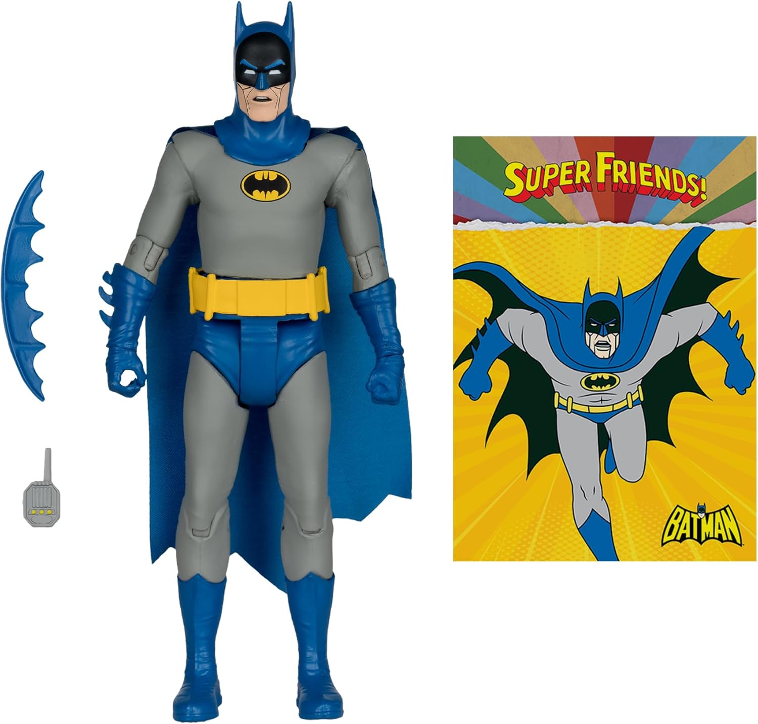 McFarlane DC Retro Bizarro Batman (Super Friends) 6in Action Figure Toys