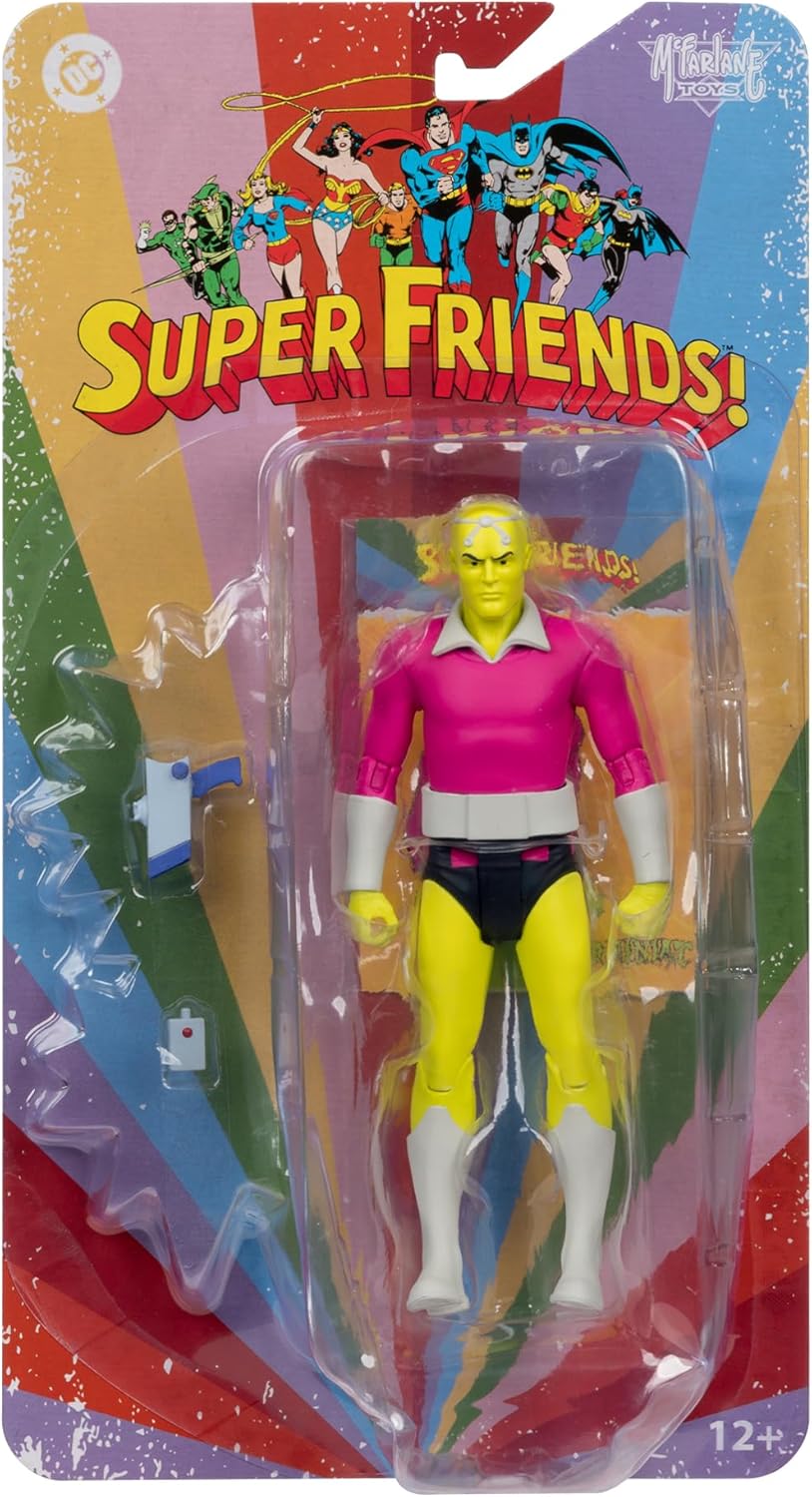 McFarlane DC Retro Brainiac (Super Friends) 6in Action Figure Toys