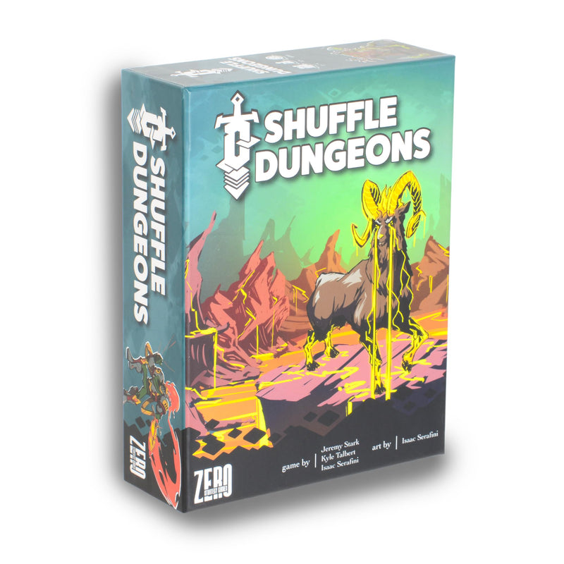 Shuffle Dungeons Board Game - Solo and Co-op Dungeon Crawler for 1-4 Players